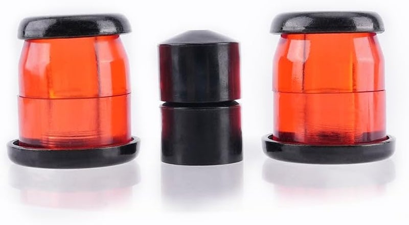 MaxFind Skateboard Bushings Set (2 Top/2 Bottom Bushings +2 Pivot Cups + 4 Washers) - PU 95A & 98A Hardness for Stable Ride，Compatible with Skateboard/Longboard Trucks - Image 4